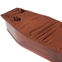 Coffin Burial Lid Pad - <strong>Brown</strong>