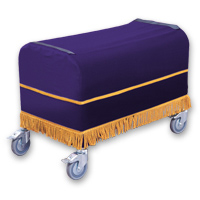 Velveteen Bier Cover (T) - <strong>Purple</strong>