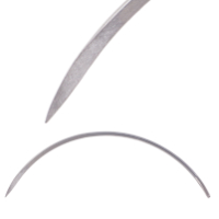Curved Crescent 4" PM Suture Needles