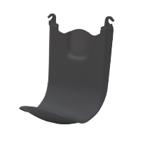 Floor and Wall Protector for Dispensers - Black