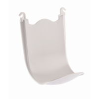 Floor and Wall Protector for Dispensers - White