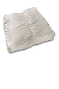 image of Filled Taffeta Coffin Pillow