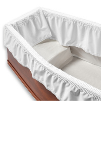 image of 14inch (9+5) Gathered Double Polycotton