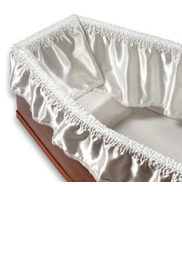 image of 18inch (12+6) Gathered Double Polysatin