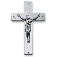 No.1 10" crucifix metal NP