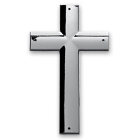 9.5" latin cross metal NP