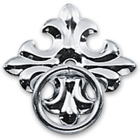 235 Ring/Rose loop ring metal NP