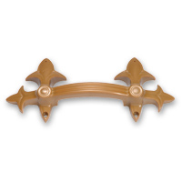 Fleur bar plastic <b><i>Gold</i> Self Colour</b>