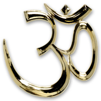 Om Hindu ornts. plastic EB