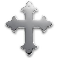 Gothenburg cross HV ornts. plastic NP