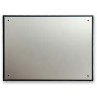 8" x 6" HV foil black edge plate plastic NP