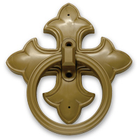 Canterbury ring plastic <strong><em>Gold</em> Self Colour</strong>