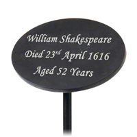 <b>Dark</b> Marble Plaque