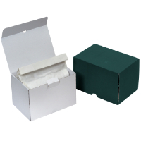 <b>Green</b> 2-Piece Flat Pack Ashes Box