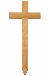 3ft. Oak Cross
