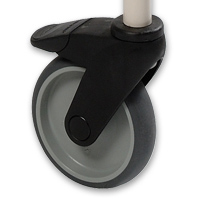 5" Wheels with Brakes for Rigid Bier