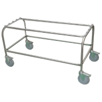 HD Extended Stainless Steel Rigid Bier 5" wheels
