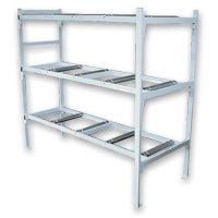 3-Tier Mortuary Storage Rack