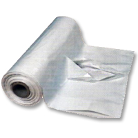 Tear-Off Slit White Body Bag