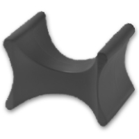 Rubber Multi-Height Headrest