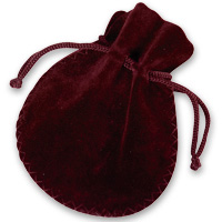 Jewellery Pouches - Burgundy