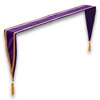Velveteen Altar Drapes - <strong>Purple</strong>