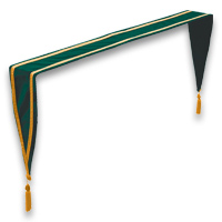 Velveteen Altar Drapes - <strong>Bottle Green</strong>