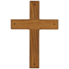 Click to view 6.75inch Oak Cross