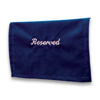 Click to view Velveteen Reserved Seat Marker - <strong>Blue</strong>